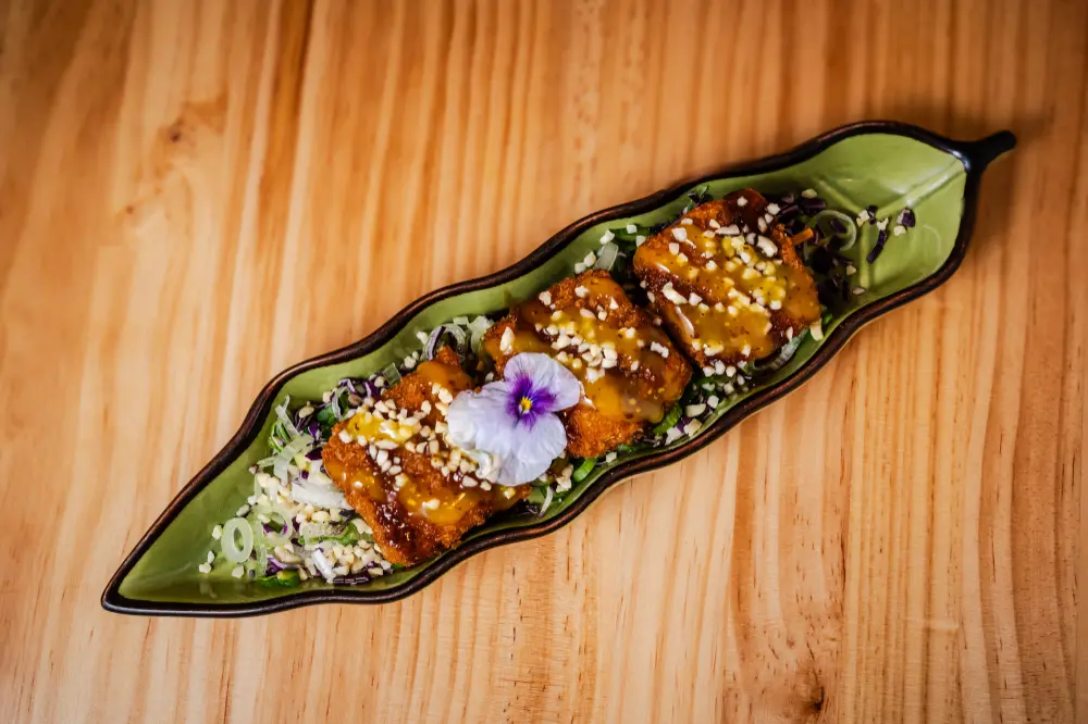 pincho de brie
