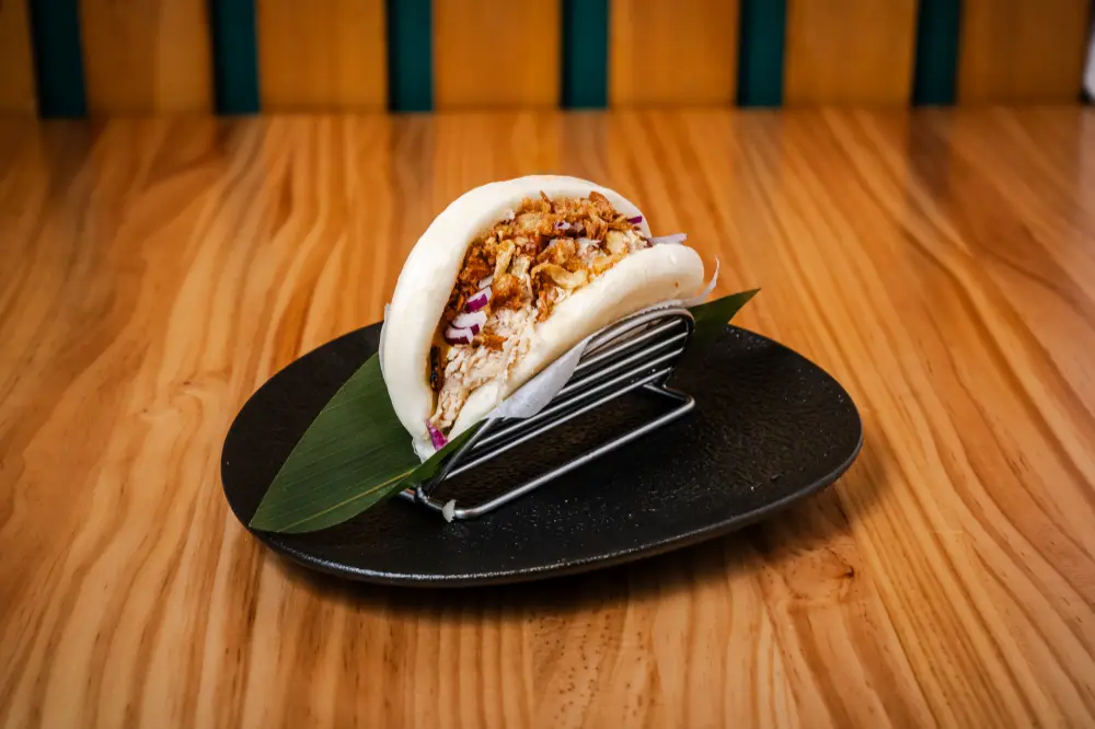 bao carne pollo